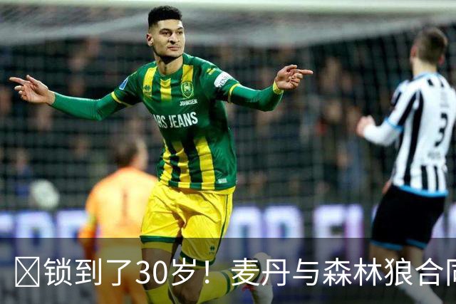 🔒锁到了30岁！麦丹与森林狼合同剩余四年1.24亿！