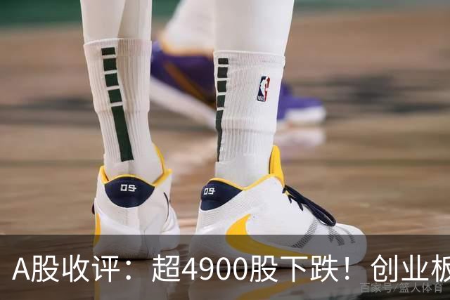 A股收评：超4900股下跌！创业板指跌3.41%，军工装备、软件开发板块领跌
